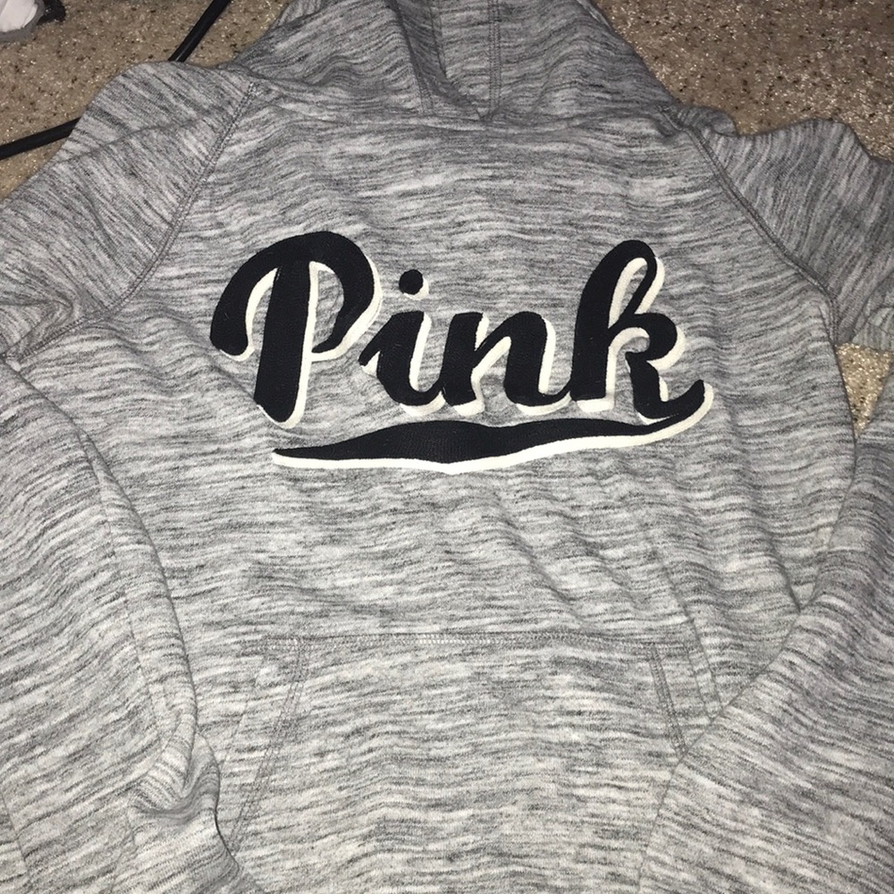 Pink hoodie